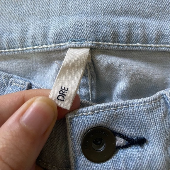 Rag & Bone Designer Denim Dre Slim Boyfriend Jeans Light Wash Blue Ashling 24 - Picture 10 of 13